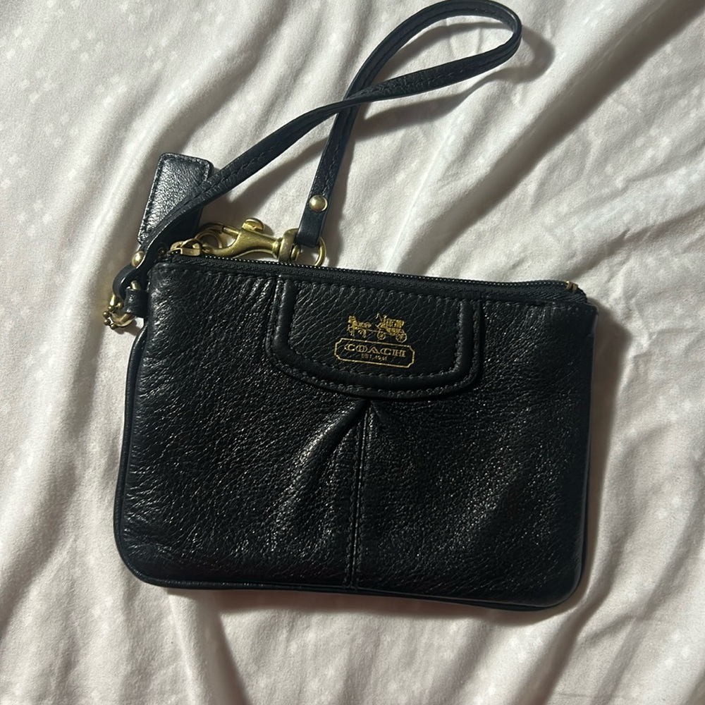 EUC COACH WRISTLET